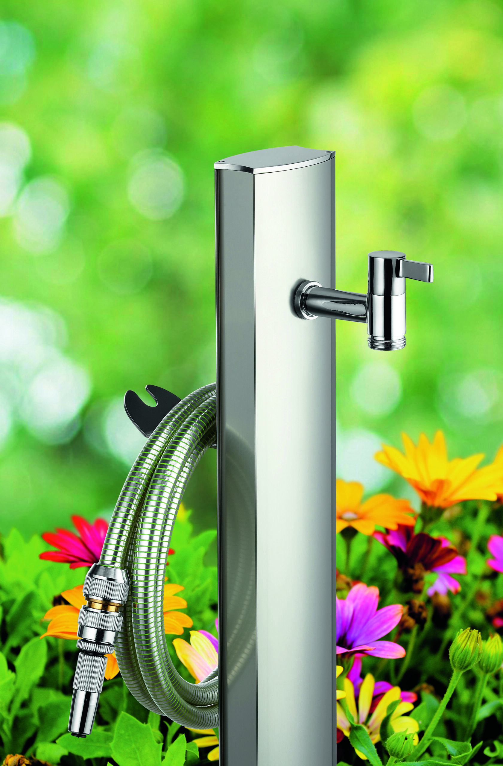 Kranik ogrodowy Aquapoint Steelo