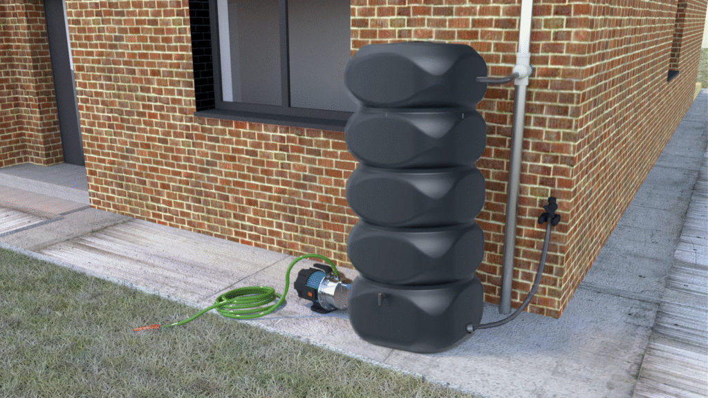 Zestaw Gubo Wykorzystanie wody deszczowe w ogrodzie - zestaw Gubo