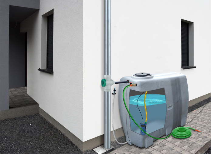 Zestaw Verona Wykorzystanie wody deszczowej w ogrodzie - zestaw Verona