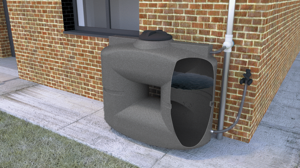 Zestaw Roma B1 Wykorzystanie wody deszczowej w ogrodzie - zestaw Roma B1