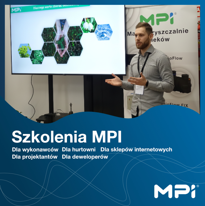 Szkolenia wykorzystanie wody deszczowej w MPI