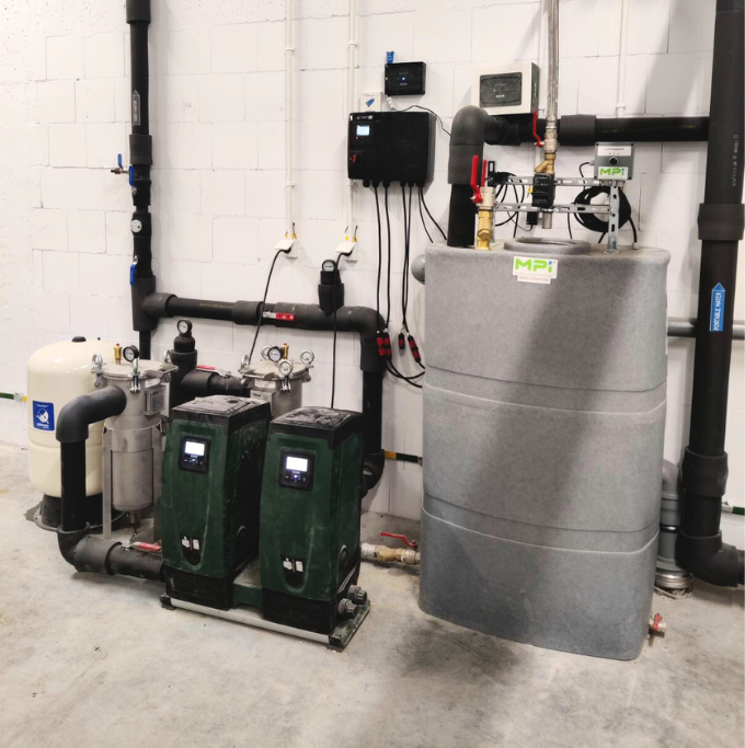 Hala przemysłowa na Dolnym Śląsku - wykorzystanie wody deszczowej