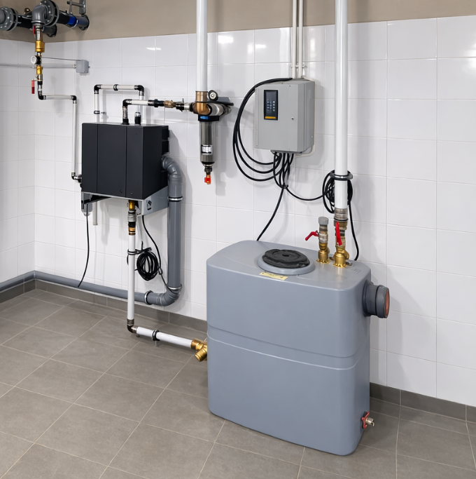 System wykorzystania wody deszczowej w Uniwersytecie Jana Pawła II w Krakowie